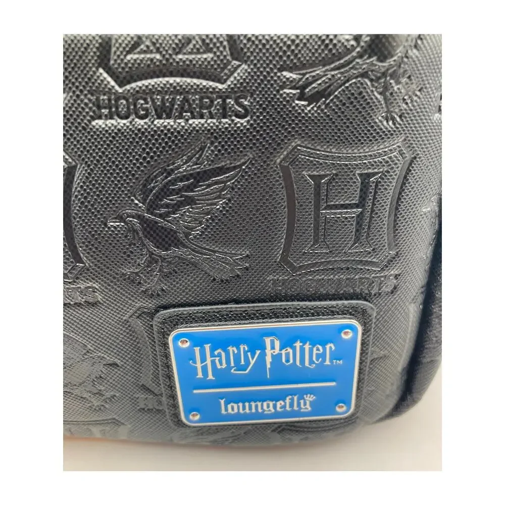 Harry Potter Ravenclaw House Plaid Blue Black Loungefly Mini Backpack